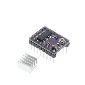 아두이노 DRV8825 스테퍼모터 드라이버 - 3D프린터용 모듈 + 방열판 포함, 1개