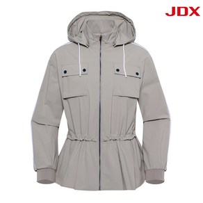 [제이디엑스] JDX 골프 봄 이월 여성 밑단 플리츠 후드 점퍼 X2WJV5114