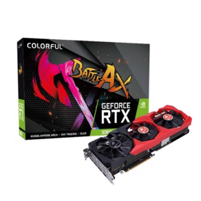 레드 3팬 COLORFUL 지포스 RTX 3060 Ti 토마호크 V2 D6 8GB LHR