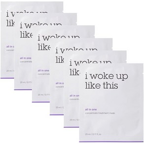 일본직발송 6. I WOKE UP LIKE THIS 【IWLT 모찌 모찌 팩 6 개들이】 한국 화장품 · 모찌 모찌하는 피부가, One Size, One Colo, 6개