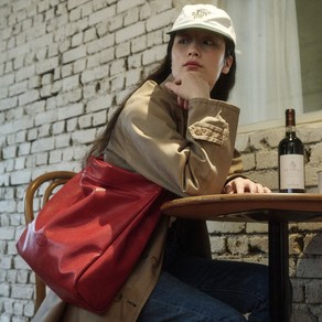 드메이커 Big Maree shoulder bag-red