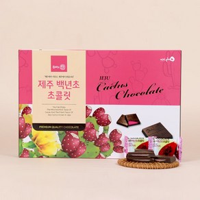 Only Jeju(제주) 탐나는 종합초콜릿(한라봉 백년초 우도땅콩) 252g, 1개