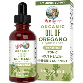 메리루스 오레가노 오일 오가닉 액상 30ml MaryRuth Organics Oil of Oregano