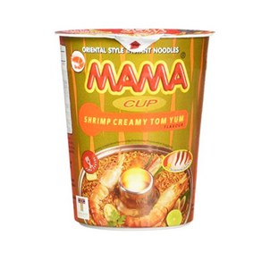 태국 마마 컵라면 쉬림프 크리미 톰얌 70G 똠양꿍 MAMA CUP SHRIMP TOMYUM, 1개