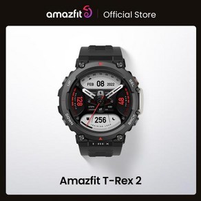 새로운 Amazfit T Rex 2 Smartwatch T-Rex 2 듀얼 밴드 루트 수입 150 + 내장 스포츠 모드 스마트 워치