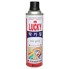 [40개] 럭키 락카스프레이 흑무광 LK388 칼라스프레이 락카 스프레이페인트 페인트락카, 40개