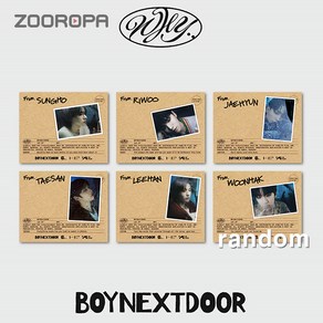 [주로파] BOYNEXTDOOR 보이넥스트도어 1st EP WHY.. LETTER ve.