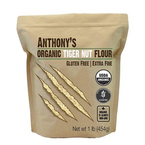 Anthony's Organic Tiger Nut Flour 1 lb 오가닉 타이거 넛 가루