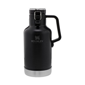 스탠리 클래식 EASY POUR 진공 그라울러 64 OZ, 블랙, 1개