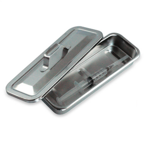 주사기밧드 Instrument Tray With Strap handle cover 지엠 210x80x40mm