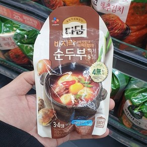 CJ 다담 바지락 순두부 찌개양념 140g, 1개