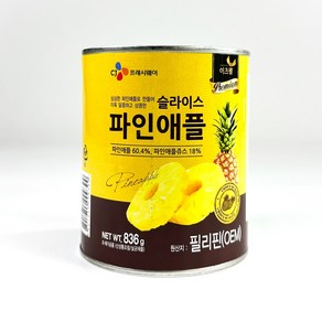 이츠웰 프리미엄 파인애플 슬라이스 통조림, 836g, 3개