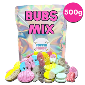 스웨덴 스웨디시 캔디 BUBS 믹스 젤리 500g, 1개