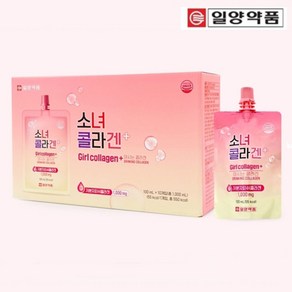 마시는 콜라겐 일양약품 소녀 콜라겐 파우치 100ml x10개입, 1개, 30정