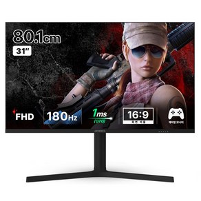 바벨 FHD 180 HDR 베젤리스 게이밍 피벗 엘리베이션 광시야각 모니터, 80.1cm, BM-3265DPI(무결점)