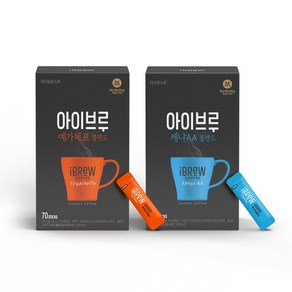 맥널티 아이브루 아메리카노 블랙커피 케냐AA 블렌드+예가체프 블렌드 70T+70T (총 140T)