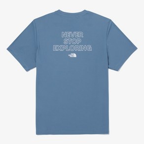 [국내정식매장] 노스페이스 반팔티 티셔츠 The North Face M'S RECOVERY GRAPHIC S/S R/TEE - GRAYISH_BLUE