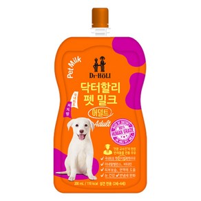 닥터할리 펫 밀크 어덜트 200ml, 우유, 1개