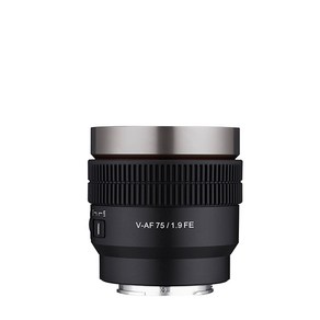 삼양 V-AF 75mm T1.9 FE 소니 풀프레임용 미러리스 카메라 영상 촬영 렌즈