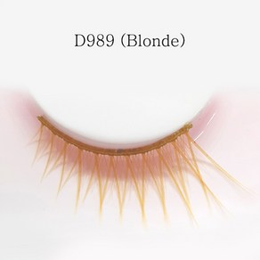 돌모아 구체관절인형 메이크업 인형전용 속눈썹 - D989 (Blonde), 본품, 1개