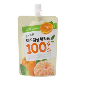 풀무원 풀스키친 제주 감귤 한라봉 100주스, 100ml, 10개