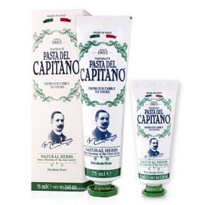 카피타노 1905 내추럴허브치약 75ml+25ml, 1개