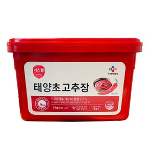 이츠웰 태양초 고추장, 3kg x 6개, 3kg, 6개