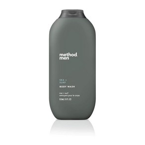 Method 남성용 바디 워시 씨 + 서핑 파라벤 및 프탈레이트 프리 532.3ml(18온스) (1팩), 532ml, 1개