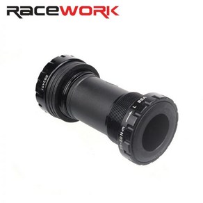 자전거 체인링 RACEWORK XT 알루미늄 합금 크랭크 세트 104BCD BB 170mm 175mm 크랭크 블랙 32T 34T 36T 38T 체인휠, Only BB