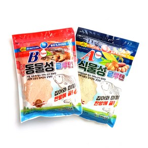 일성 식물성글루텐/ 동물성글루텐 (430g 대용량 지퍼팩 덕용포장), 1개, 430g