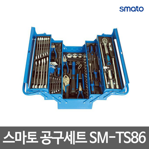 스마토 공구세트 툴세트 수공구세트 SM-TS86 86pcs, 공구 19종, 1세트