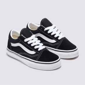 반스 VN000W9T6BT VANS KIDS 키즈 Old Skoo 올드스쿨 블랙 화이트 아동화 캔버스화