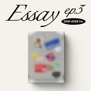 장민호 미니 3집 Essay ep.3 (Stop-ove vesion) / 아웃박스+포토북+ID카드+셀피버전포토카드+스냅버전포토카드