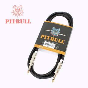 PITBULL 베이직 케이블 BG-300 / 기타 & 베이스 케이블 (3m), 1개