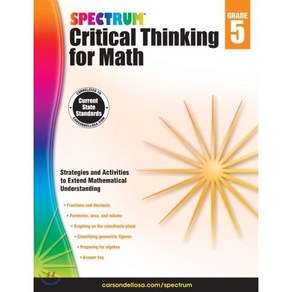 Spectrum Critical Thinking for Math Grade 5