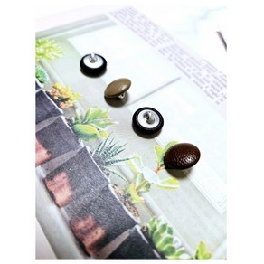 [1SET 다섯개]가죽싸개단추 레자인조가죽단추 자켓수선 의류부자재 일반꼬다리 싸개, 20mm, 5개, 진베이지