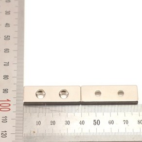 초강력 사각 홀사라 자석 네오디움 NSH 40mmx12mmx4mm(1개)