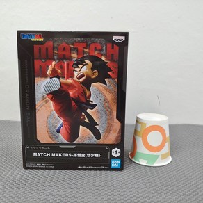 일본내수정품 반프레스토 드래곤볼 MATCH MAKERS 매치 메이커스 손오공 유년기 피규어, 50개