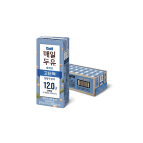 매일유업 매일두유 고단백, 100ml, 24개