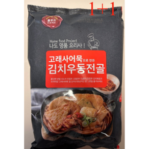 고래사어묵 김치우동전골, 640g, 2개