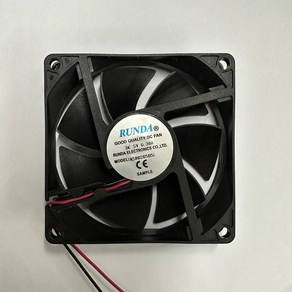 DC FAN 80mm x 20T 쿨링팬 (냉각팬) RS8020S05L