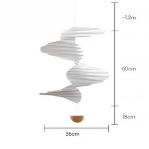 북유럽 인테리어 모빌 윈드차임 현관문종 북유럽 소품, Supe Lage