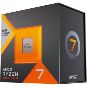 AMD 라이젠 7 7800X3D 라파엘 CPU 8코어 16 120W TDP 5GHz