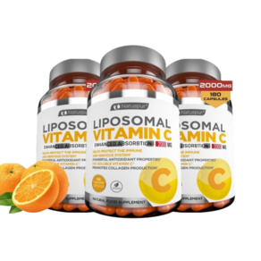 Natuspu 리포소말 비타민C 2000mg 나투스퍼 Liposomal Vitamin C, 180정, 3개