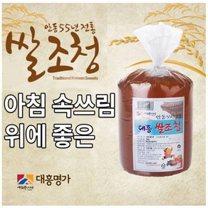 대흥 쌀조청 3kg 전통쌀엿 조청엿, 1개