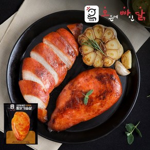 [오빠닭] 오븐에 빠진 통 닭가슴살 매콤바베큐맛, 42개, 100g