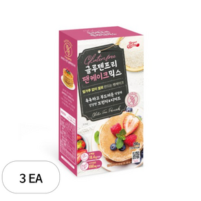 브레드가든 글루텐프리 팬케이크 믹스, 200g, 3개