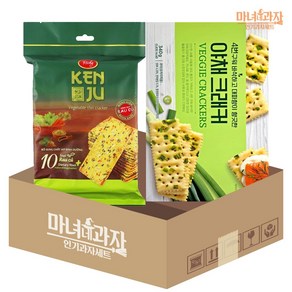 푸지안 야채 크래커 + 리치 켄주 야채 크래커, 1개