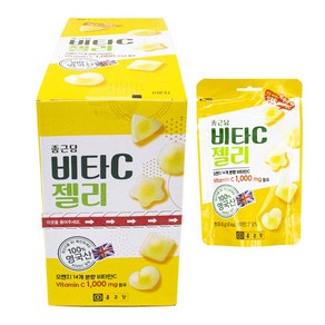 종근당 비타민젤리 오렌지 9봉 비타민C 어린이비타민 사무실간식, 1세트, 42g