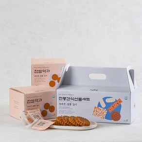 [단품 2개] 정일품 추석 한과선물 찹쌀약과 1kg+1kg, 2개, 1kg